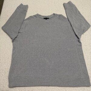 Banana Republic Heather Gray Crewneck Sweater XL